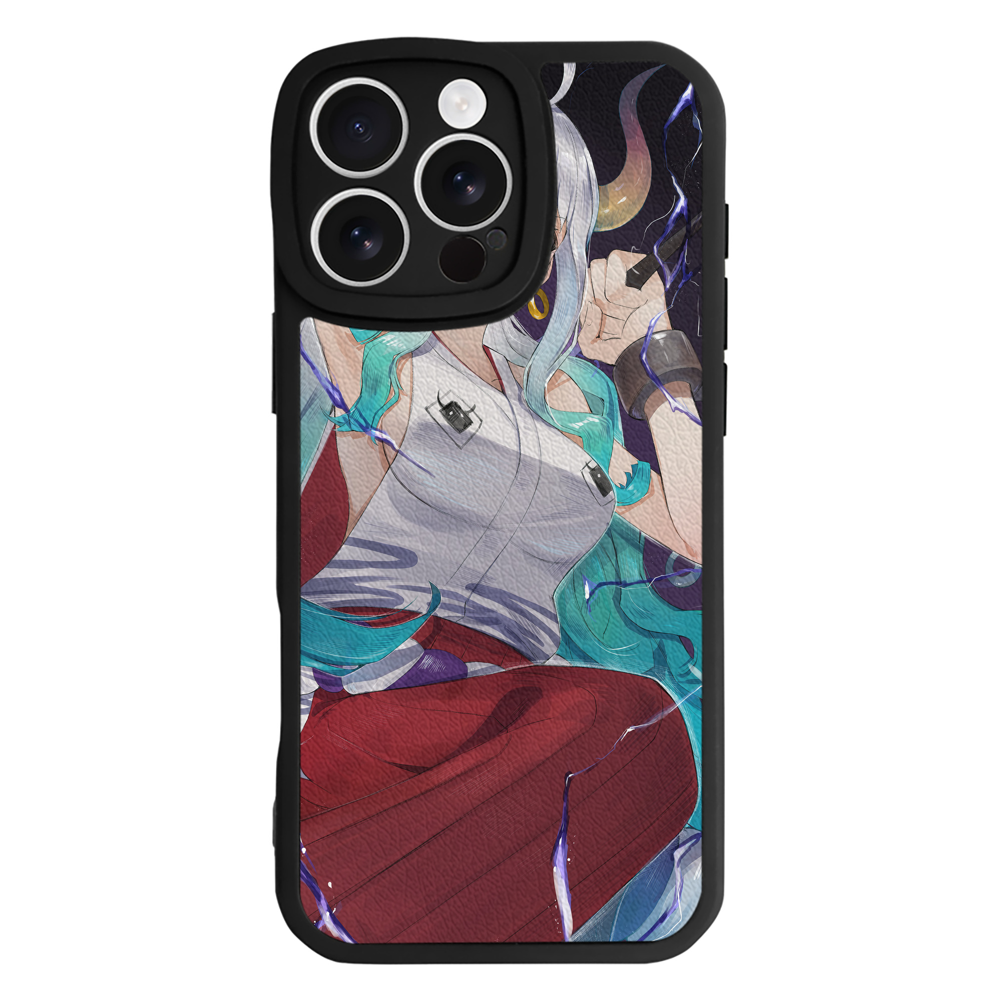 （画像用） ワンピース ONE PIECE 【iPhone 16シリーズ対応】シリコンスマホケース（レザー調） 材質：シリコン